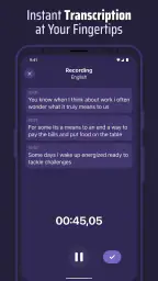 Voice & Transcribe - QuickVox screenshot