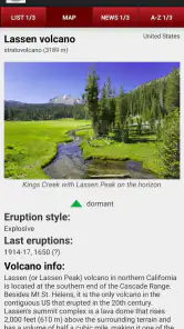 Volcanoes & Earthquakes screenshot