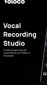 Voloco: Auto Vocal Tune Studio screenshot