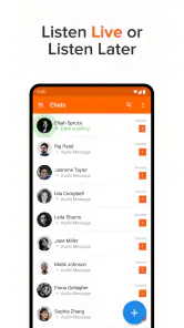 Voxer Walkie Talkie Messenger screenshot