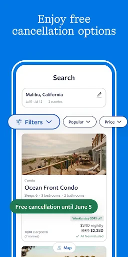 Vrbo Vacation Rentals screenshot