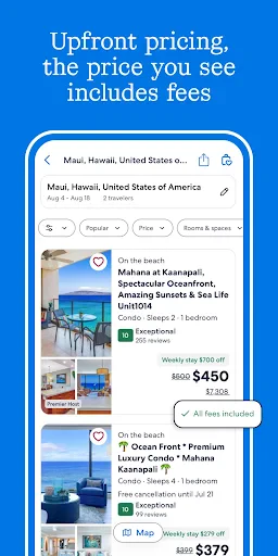 Vrbo Vacation Rentals screenshot