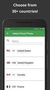 Wabi - Virtual Phone Number screenshot