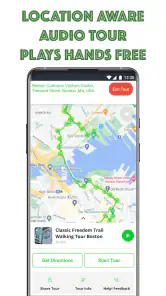 WalknTours screenshot