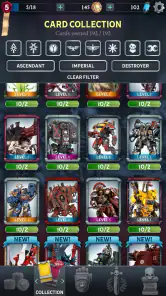 Warhammer Combat Cards - 40K screenshot