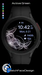 WaTchG008: Digital watch face screenshot