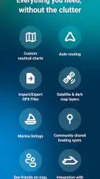 Wavve Boating: Marine Boat GPS screenshot