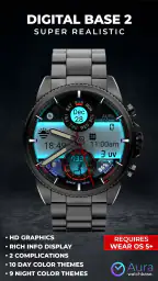 WB Digital Base 2 Watch Face screenshot