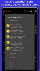 Weather app - eWeather HDF screenshot