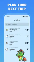 Weather Frog: Local Forecast screenshot