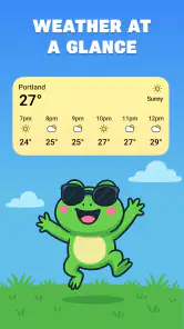 Weather Frog: Local Forecast screenshot
