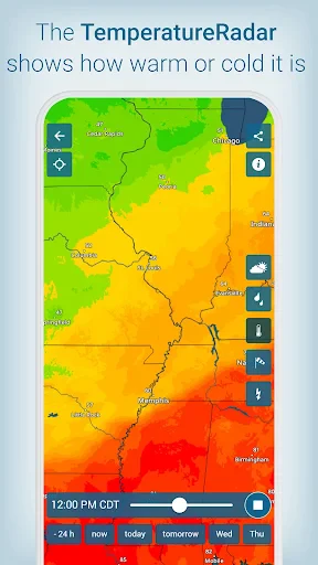 Weather & Radar - Storm radar screenshot