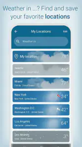 Weather & Radar - Storm radar screenshot
