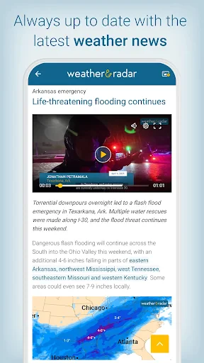 Weather & Radar - Storm radar screenshot