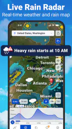 Weather & Rain Radar Forecast screenshot