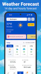 Weather & Rain Radar Forecast screenshot
