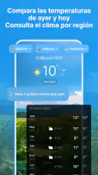 WeatherPop Español (Aviso) screenshot