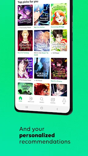 WEBTOON: Manga, Comics, Manhwa screenshot