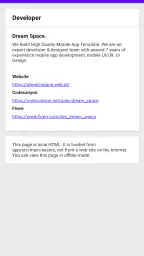 WebView Android App screenshot
