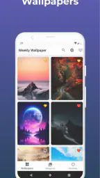 Weekly Wallpaper screenshot