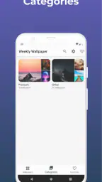 Weekly Wallpaper screenshot
