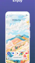 Weekly Wallpaper screenshot
