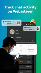 WeLastseen: Chat App tracker screenshot