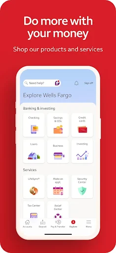 Wells Fargo Mobile® screenshot