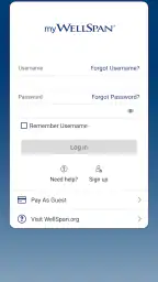 WellSpan screenshot