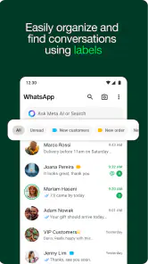 WhatsApp Business screenshot