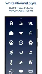 White Moonlight Icon Pack screenshot