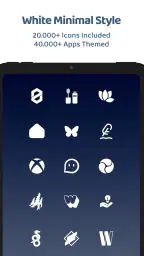 White Moonlight Icon Pack screenshot