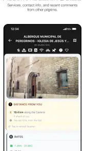 Wise Pilgrim Camino Francés screenshot