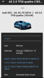 Wolf Product Finder screenshot