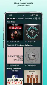 Wondery: Must-Hear Podcasts screenshot