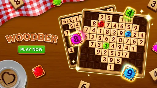 Woodber - Classic Number Game screenshot