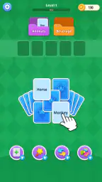 Word Card Sort: Solitaire screenshot