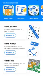 Word Games: CrossWord & Search screenshot
