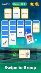 Word MindSort: Solitaire screenshot