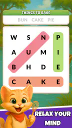 Word Search Meow - Cat Puzzle screenshot