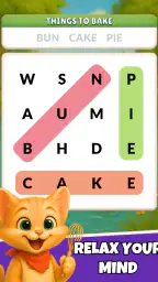 Word Search Meow - Cat Puzzle screenshot