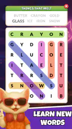 Word Search Meow - Cat Puzzle screenshot