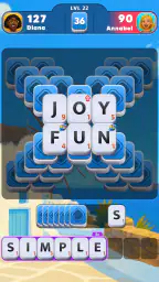 Word Tiles GO screenshot