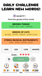 Words: Associations Word Game screenshot