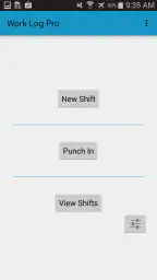 Work Log Pro screenshot