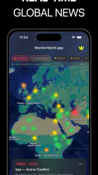 World Monitor App screenshot