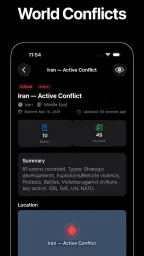 World Monitor App screenshot