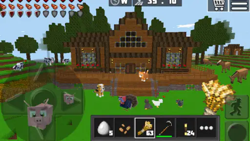 WorldCraft: 3D Block Craft screenshot