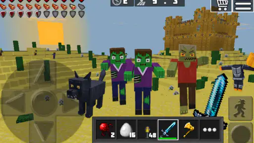 WorldCraft: 3D Block Craft screenshot