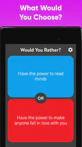 Would You Rather Choose? screenshot